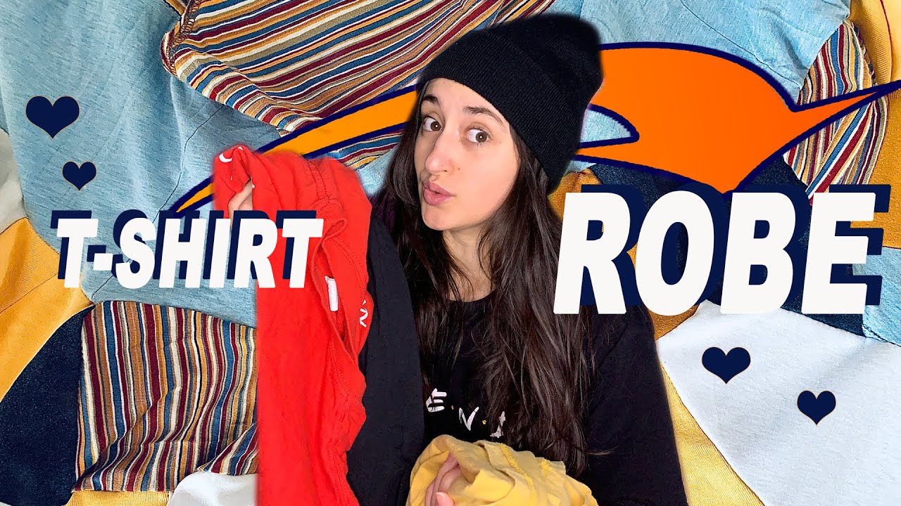 De t-shirt à ROBE!!!