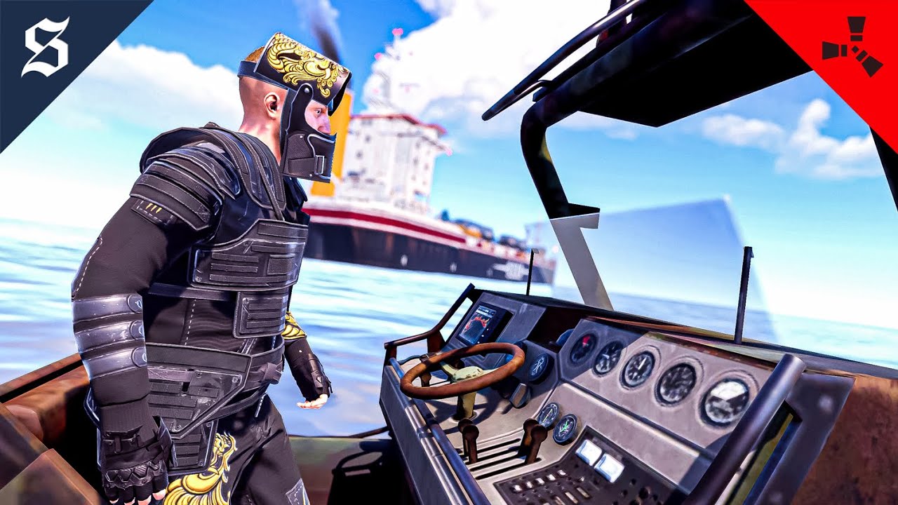 the ocean delivered us lots of juicy loot today 💦🧃 - RUST SOLO #2 S113