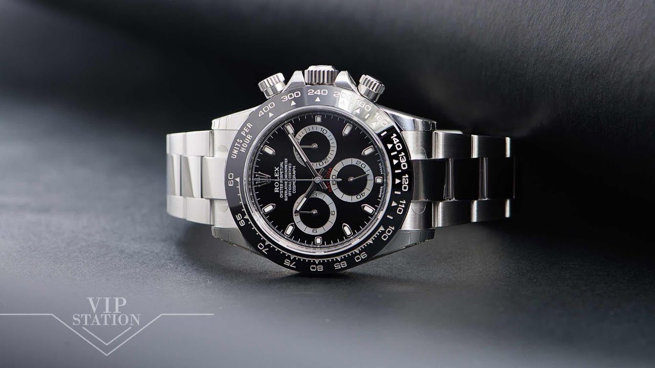 ROLEX 勞力士 迪通拿 DAYTONA 116500LN-0002 熊貓迪 黑地