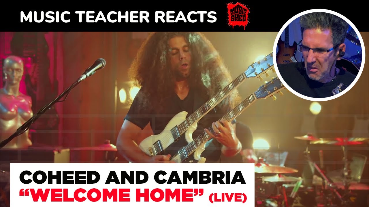 Music Teacher REACTS TO Coheed and Cambria 