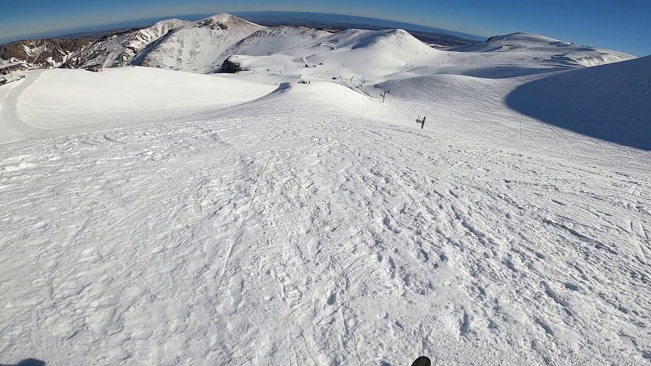 le mont dore mars 21 ! descente complete