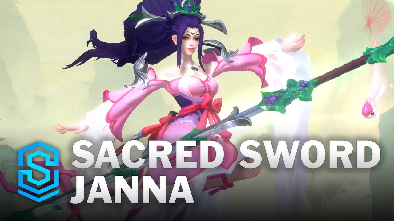 [OUTDATED] Sacred Sword Janna Wild Rift Skin Spotlight