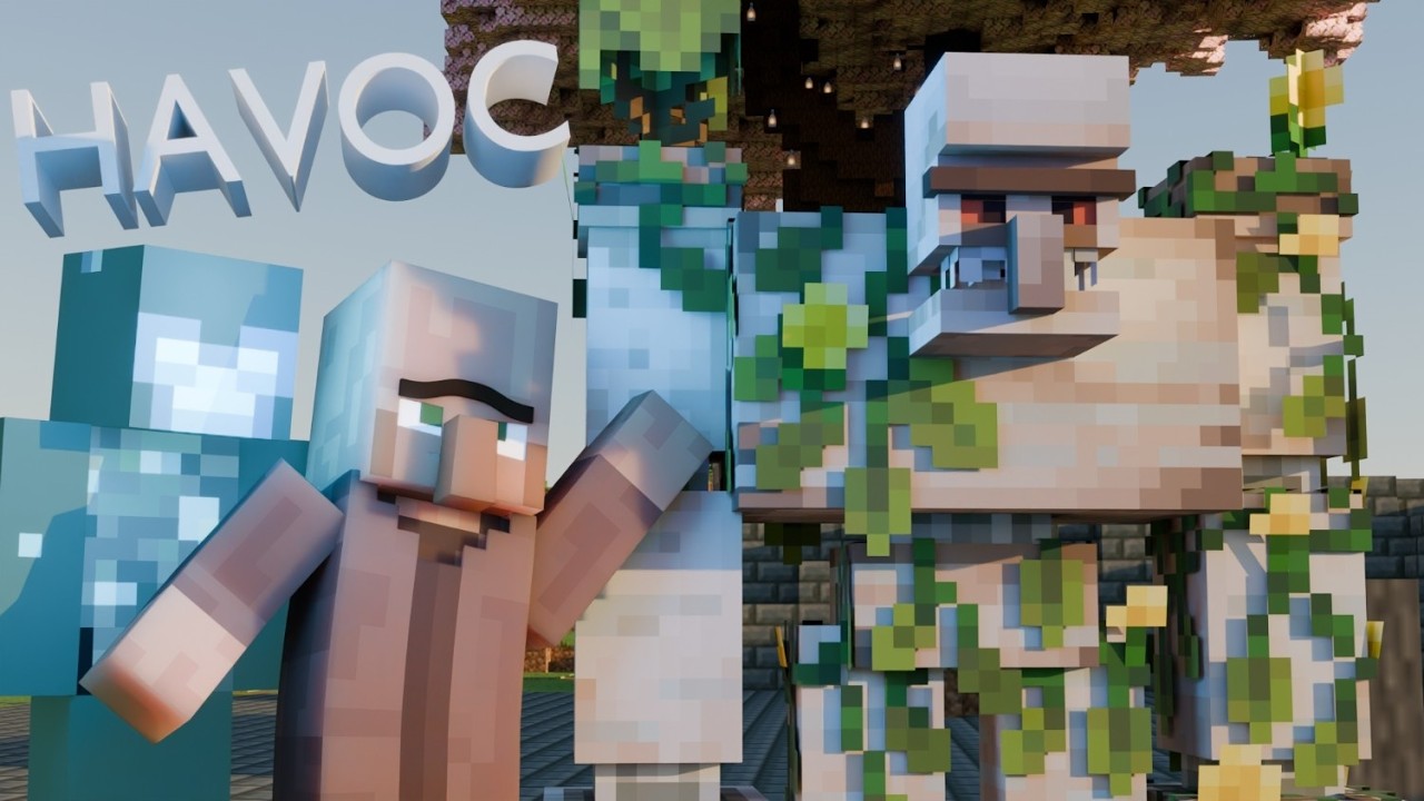 The HAVOC of Sago Village - Minecraft | Atrophy