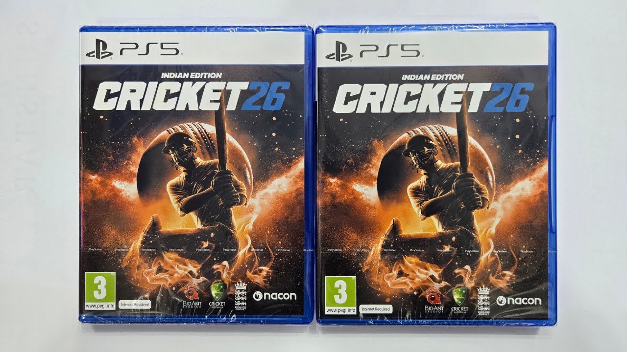 CRICKET 26 Indian Edition PS5 Unboxing and Gameplay
