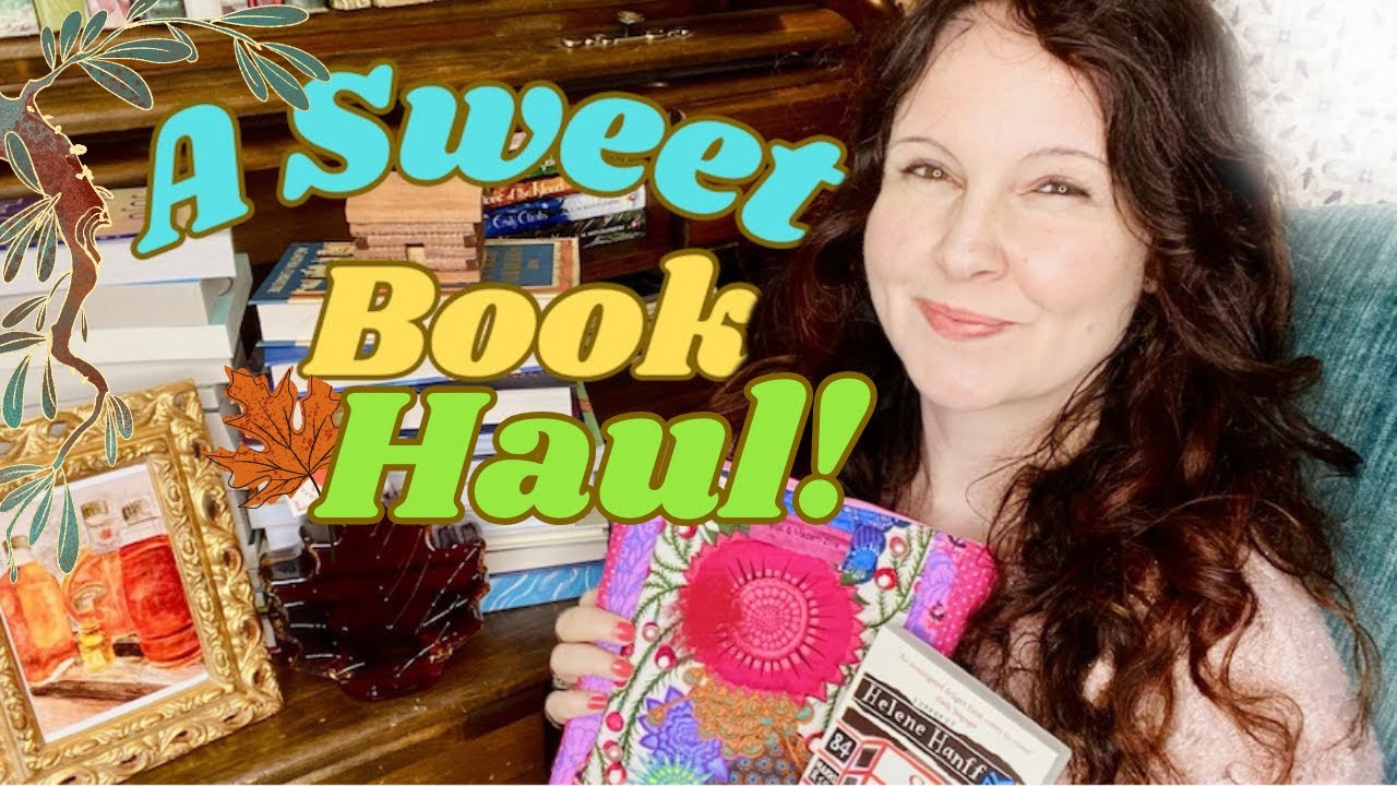 A Sweet Book Haul! Books I received over the Winter Holidays 🥞