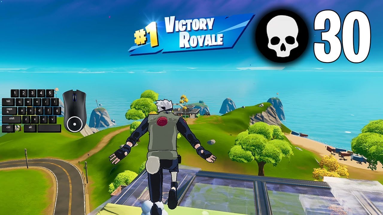 30 Elimination Solo Squad Win Season 8 Gameplay Full Game (Fortnite PC Keyboard)