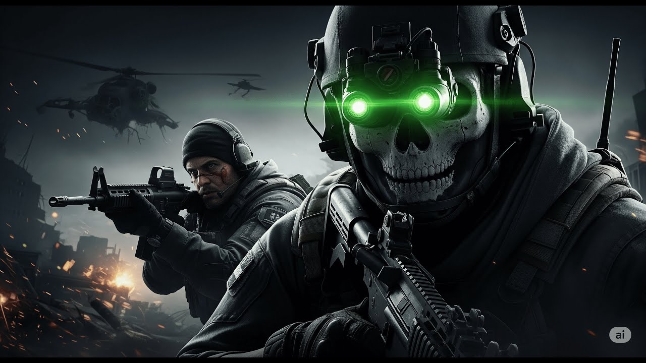 MODERN WARFARE 2 CAMPAIGN - Ghost & Soap's Intense Night Mission!