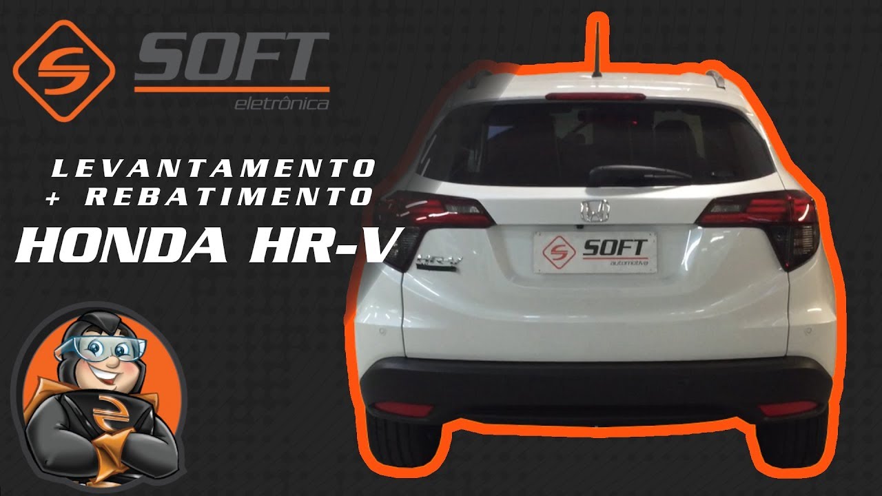 Honda HR-V a partir de 2017 - Levantamento dos vidros e Rebatimento de Retrovisores - Infinity