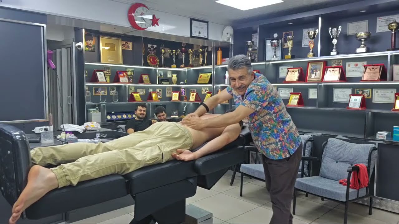 WONDERFUL RELAXING ASMR BODY MASSAGE WITH MUNUR ONKAN