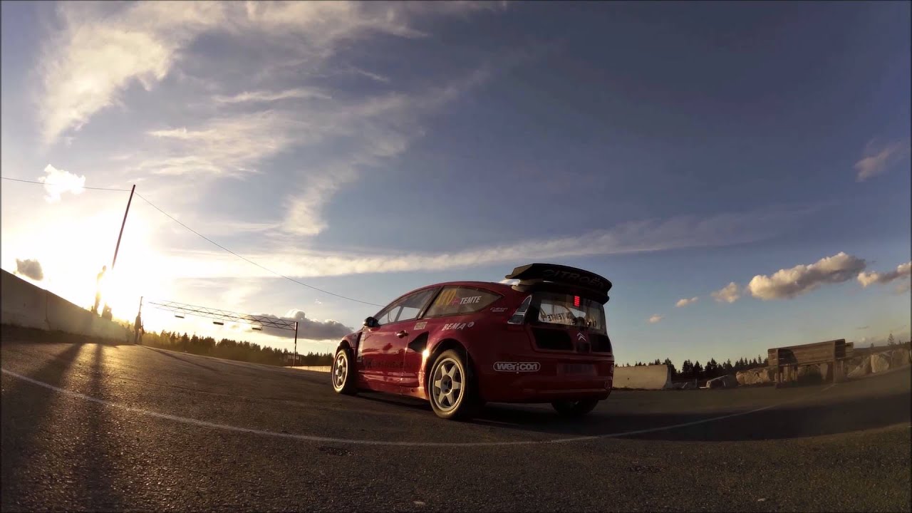 Ole Kristian Temte - OK Motorsport - C4 RX Supercar launch test