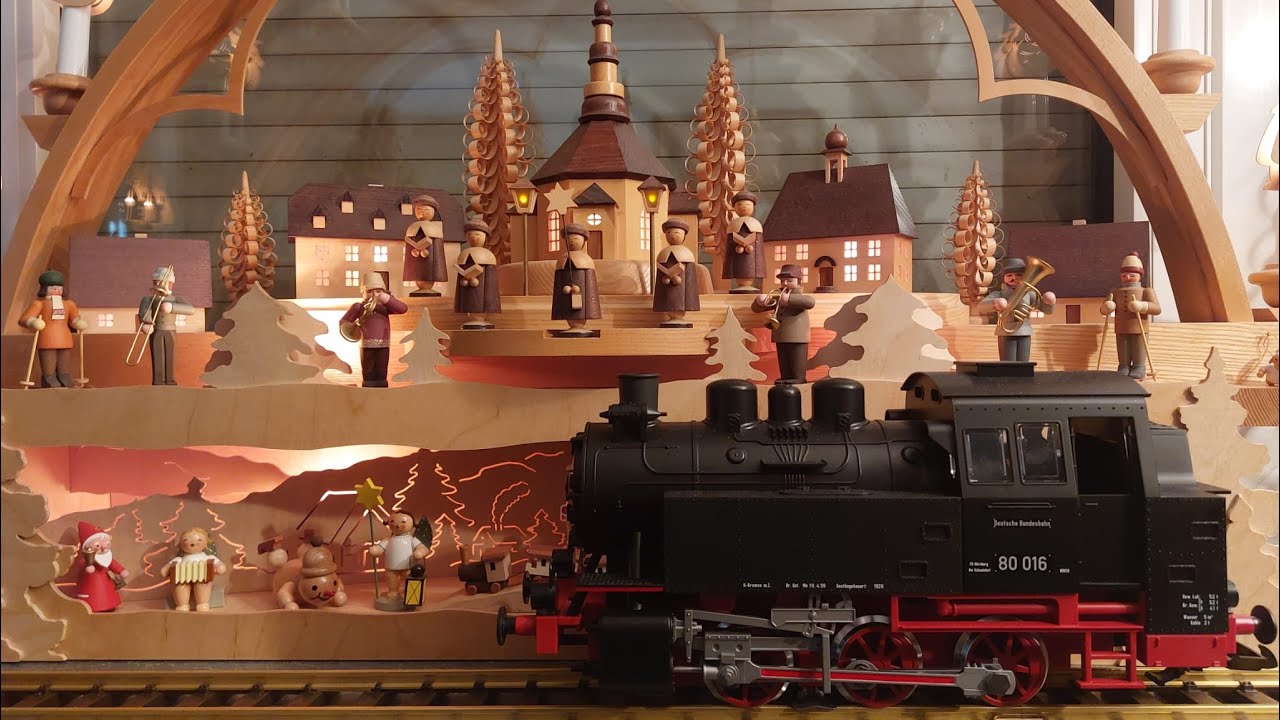 Piko Dampflokomotive BR 80 - Fahrt ins Erzgebrige nach Seiffen