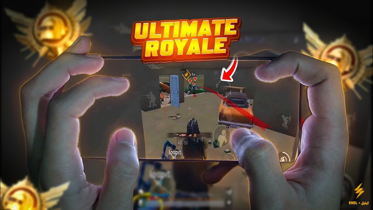اخيرا كونكر التيمت رويال للمره الخامسه بـ60 فريم 🔥 I REACHED LEGEND RANK IN ULTIMATE ROYALE HANDCAM
