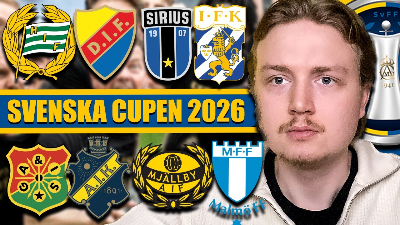 Såhär slutar Svenska Cupen 2026..