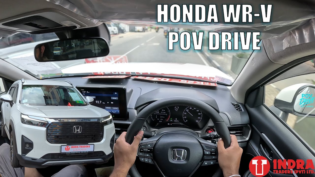 NEW! Honda WR-V Review and POV Road Test (Indra Traders)