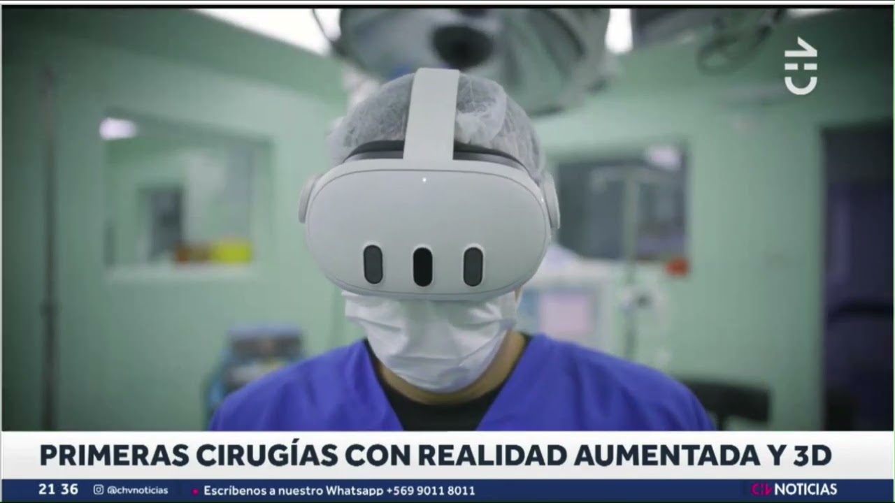 Cirugía robótica con realidad aumentada en 3D