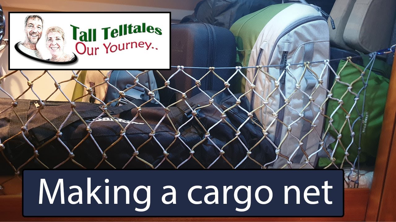 How to create a cargo net on a boat