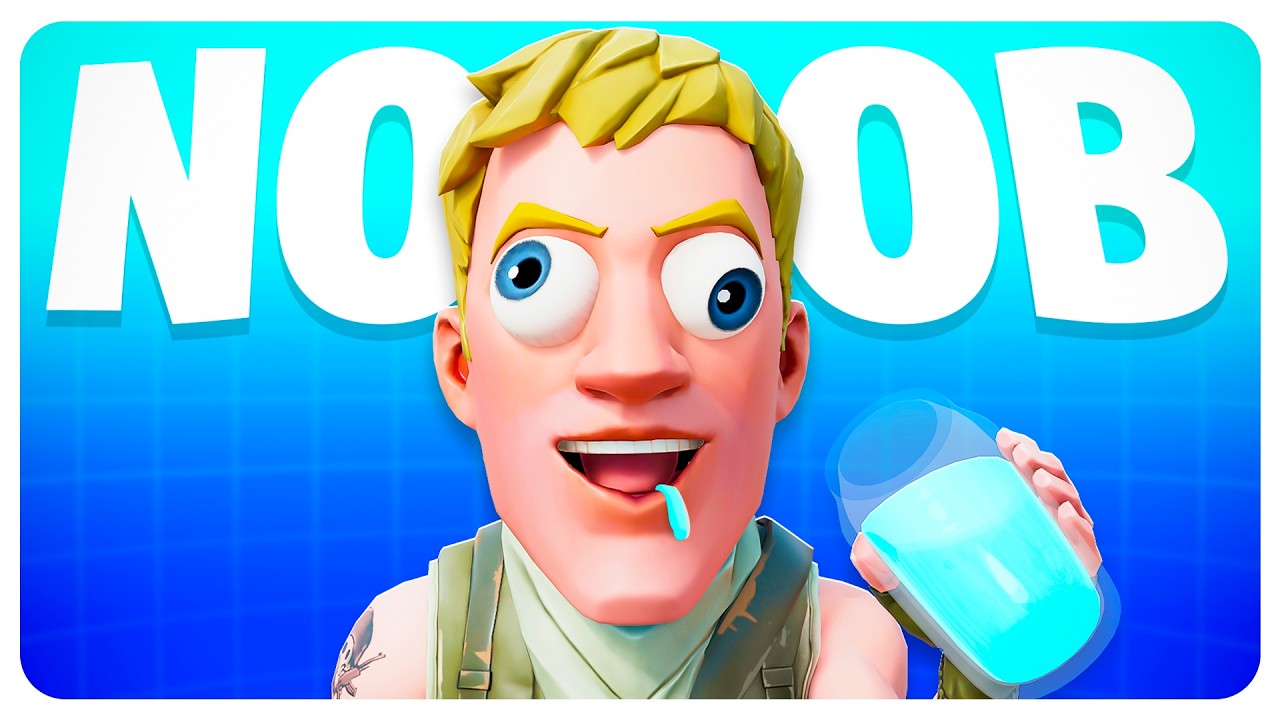 Fu&iacute; la Persona MAS NOOB de Fortnite por 1 DIA!