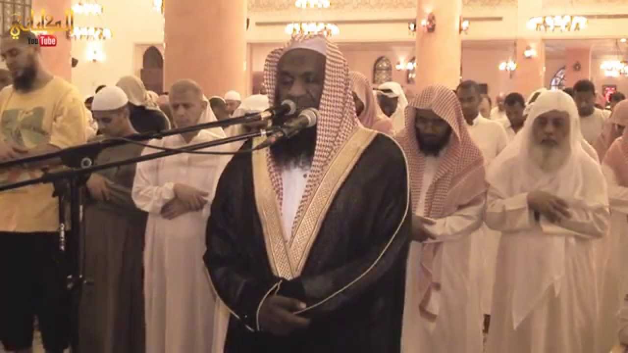 تراويح ليلة 24 رمضان 1436 من سور فصلت والشورى والزخرف والدخان للشيخ عادل الكلباني
