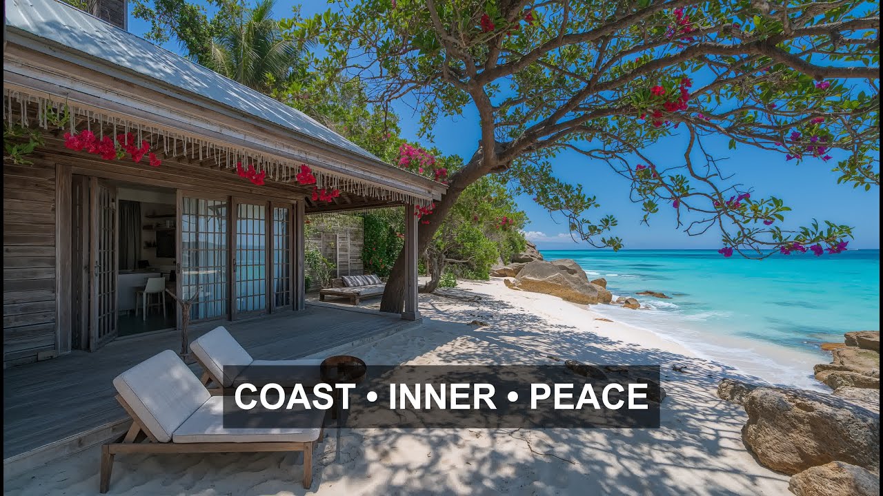 Seaside Stillness 🌊 Soft Piano & Ocean Ambience | A Coastal Inner Sound Shelter