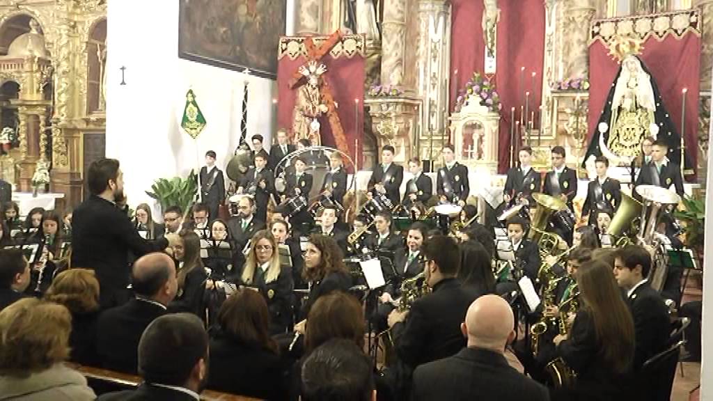 Pregón de la Archicofradía de Los Estudiantes de Antequera 2016. Concierto Banda Veracruz Almogía