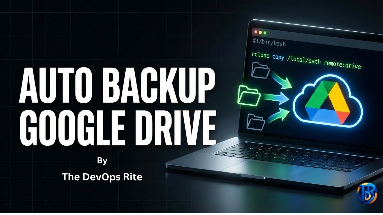 Backup Any Folder to Google Drive Automatically | Bash Script + rclone
