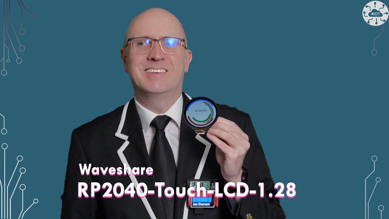 Hands-on with Waveshare RP2040 Touch LCD 1.28 | DrJonea.co.uk