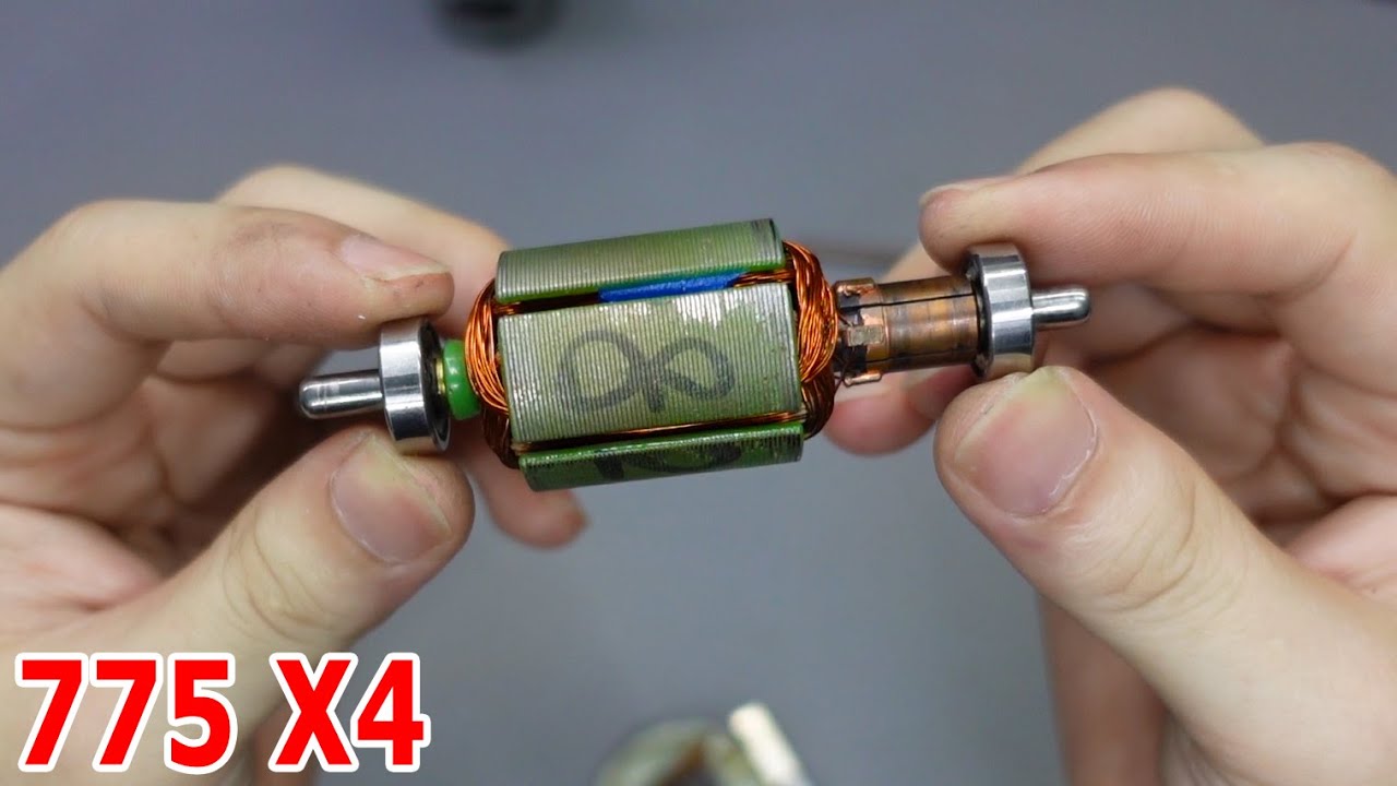 Độ motor 775 lên phiên bản siêu cấp vip pro