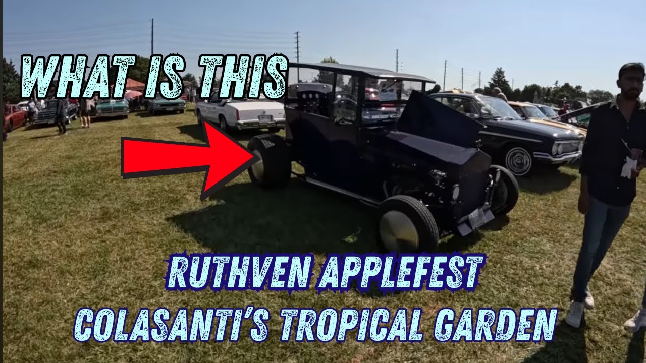 Что я нашёл на автосалоне: тропический сад Коласанти и фестиваль яблок Ruthven Applefest