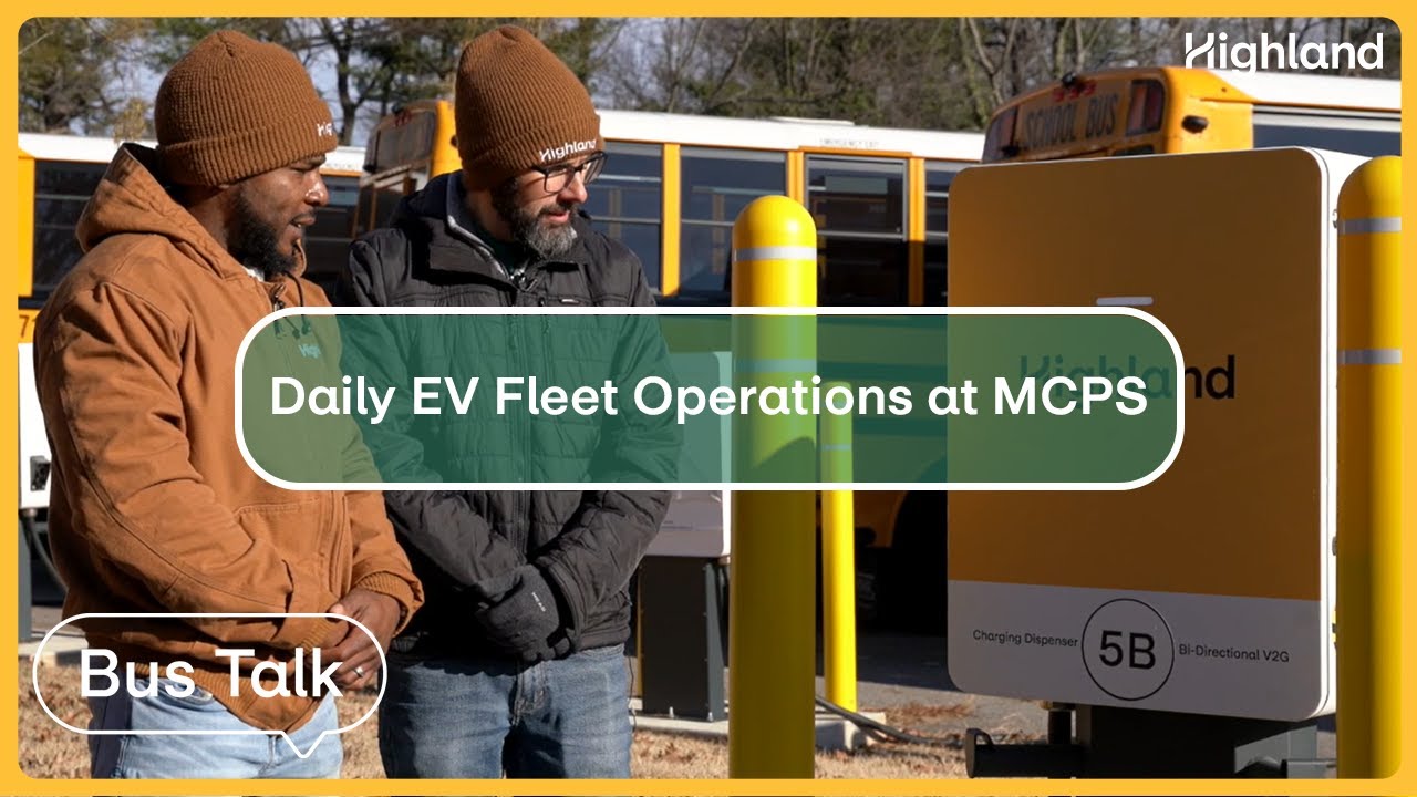 Daily EV Fleet Operations at MCPS | Bus Talk on the Road Episode 5