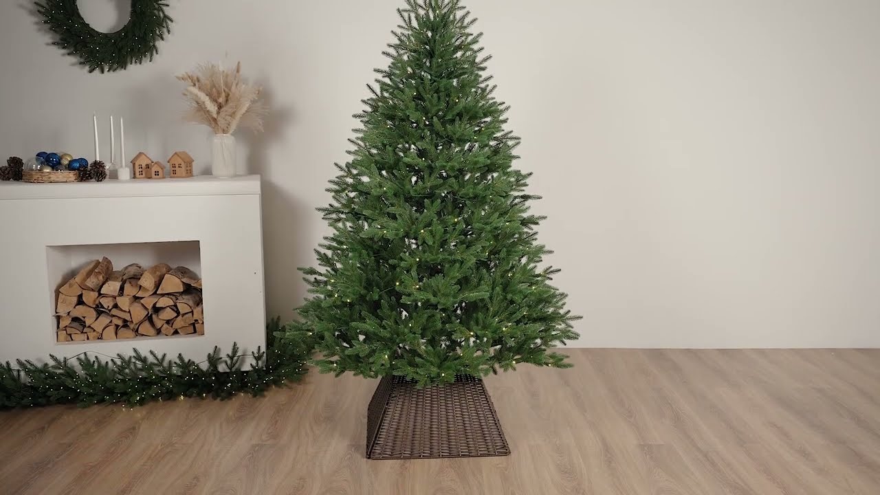 Video instructions for assembling an artificial Christmas tree Adele 185cm with light