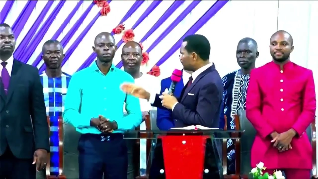 EVG JEAN AMEDJI FANGBEDJI: INTENSE MOMENT DE PRIERE ET DE PROPHETIE CPJS PAHOU