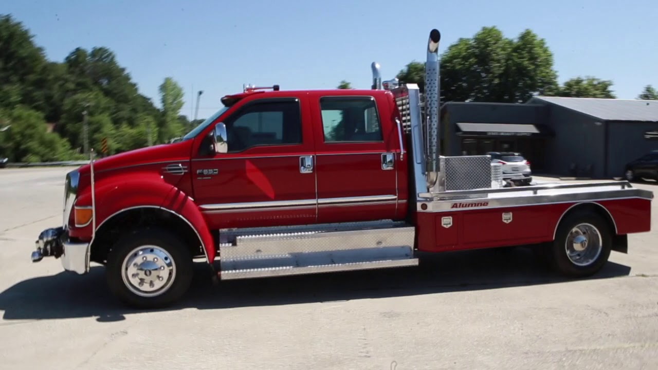 2008 FORD F650 CUSTOM HAULER ONLY 56k MILES