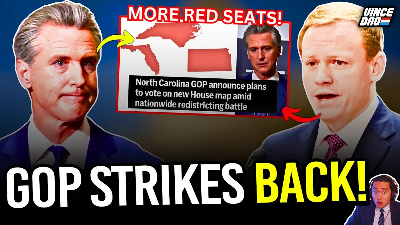 Gavin Newsom STUNNED as Republicans DERAIL California Redistricting Plan with New Congressional Maps