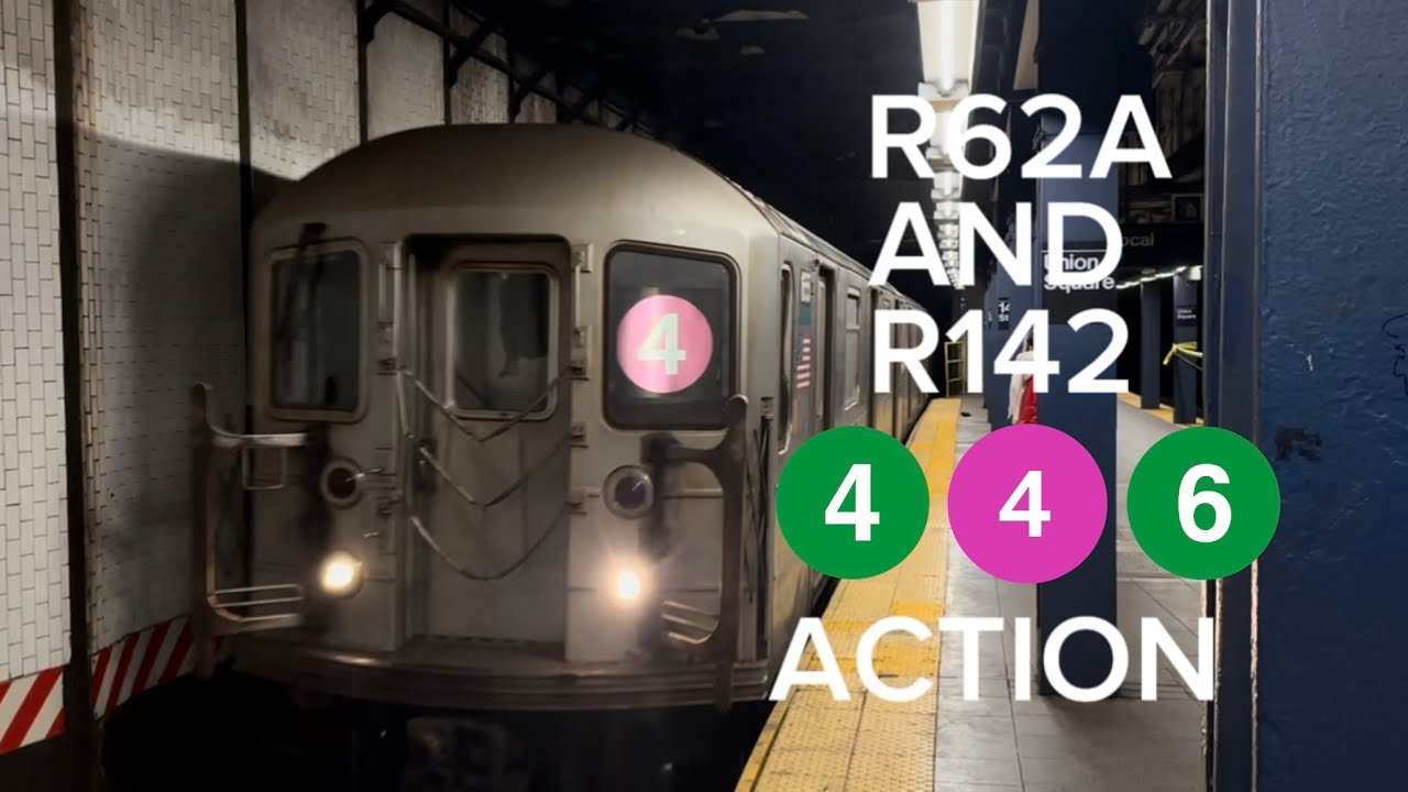 NYC Subway: (4) And (6) Train Action To 3rd Ave-138th Street, Woodlawn, And Brooklyn Bridge