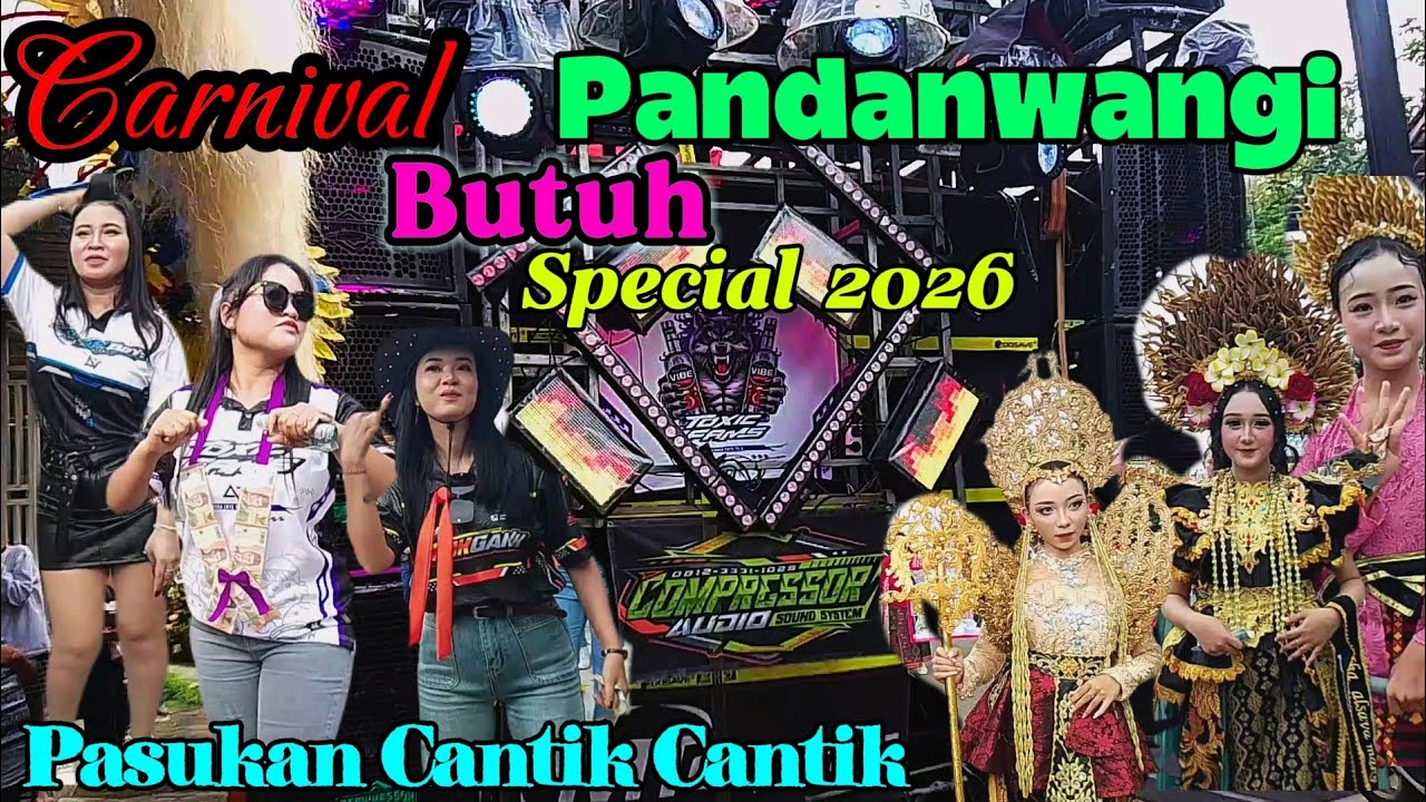 Karnaval Dusun Butuh Desa Pandanwangi Jombang 2026