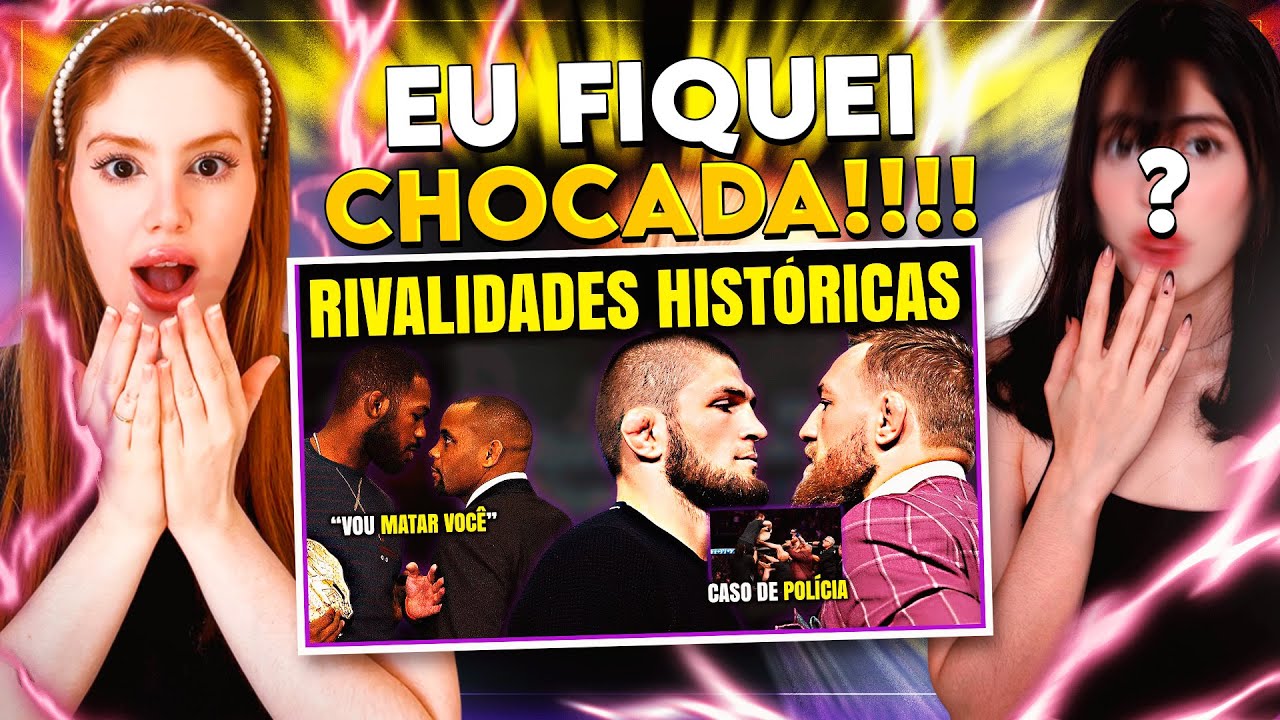 REACT | AS 10 MAIORES RIVALIDADES DA HISTÓRIA DO UFC! | CR Reacts