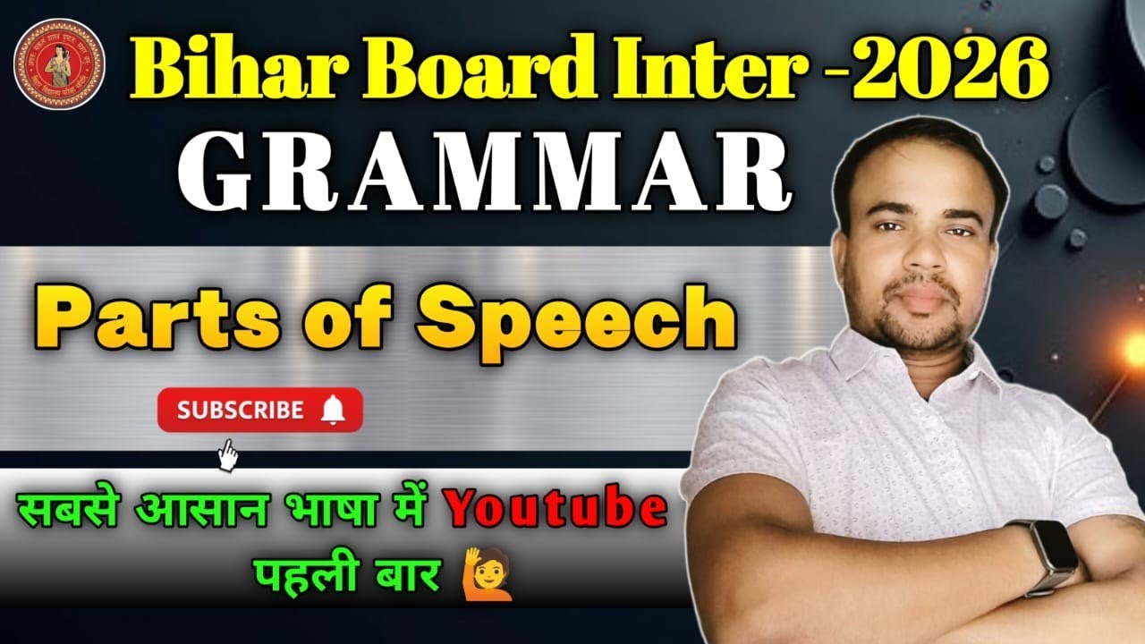 Parts of Speech in English Grammar | Easy Explanation for Beginners 2026