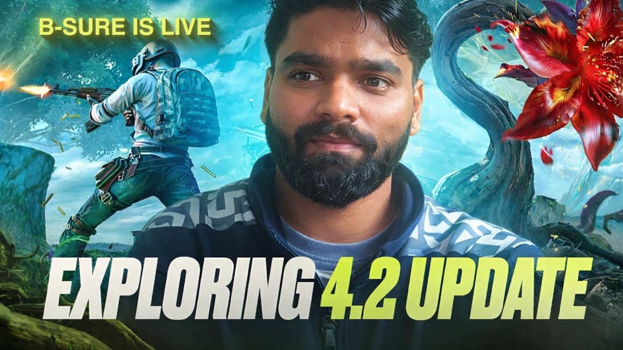 New Update 4.2 in BGMI || BGMI 4.2 Update || Face Cam  || B-Sure // HINDI
