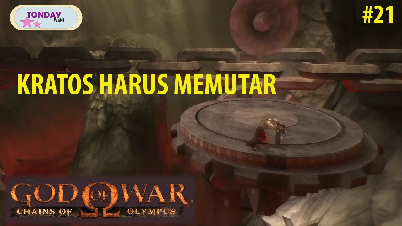Kratos Harus Memutar Sesuatu ( God of War Chains of Olympus ) #21