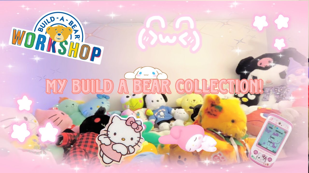My Build a Bear Collection 2024!