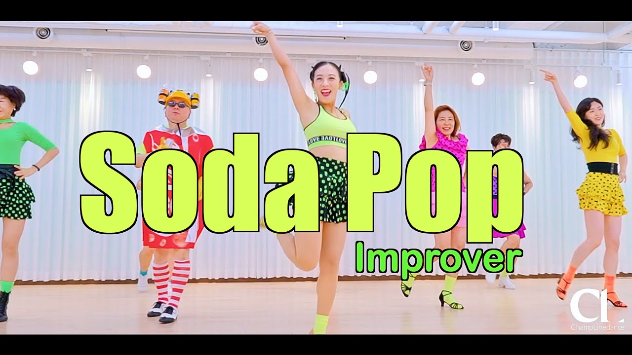 [수요초급] Soda Pop Linedance | 소다 팝 라인댄스 | Beginner | 초급 | 챔프라인댄스 | 장순화 강사 | 선릉역 7번 출구 010 8833 4921