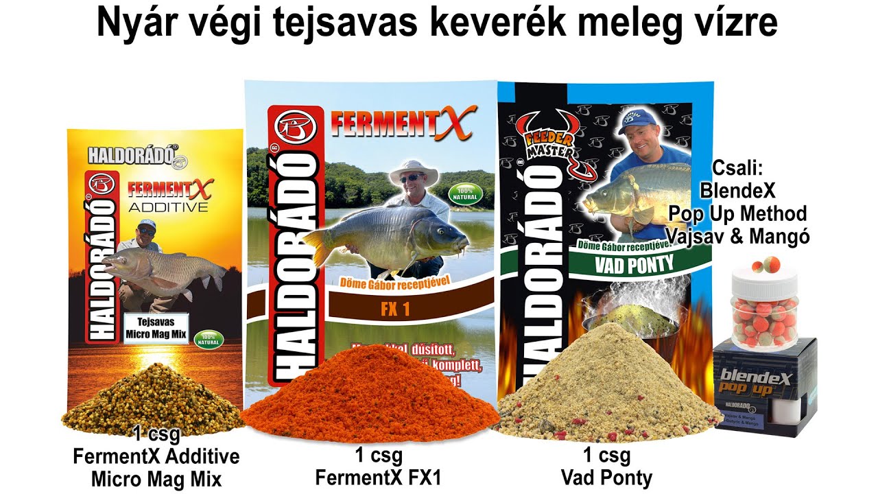 Őszi fog&oacute;s receptek 2019 - 1. r&eacute;sz Ny&aacute;r v&eacute;gi tejsavas kever&eacute;k meleg v&iacute;zre