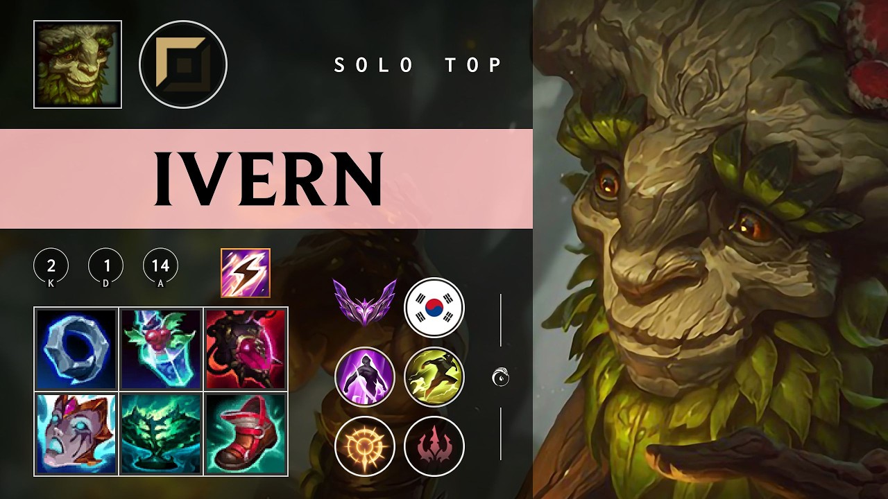 Ivern Top vs Anivia - KR Master Patch 26.04