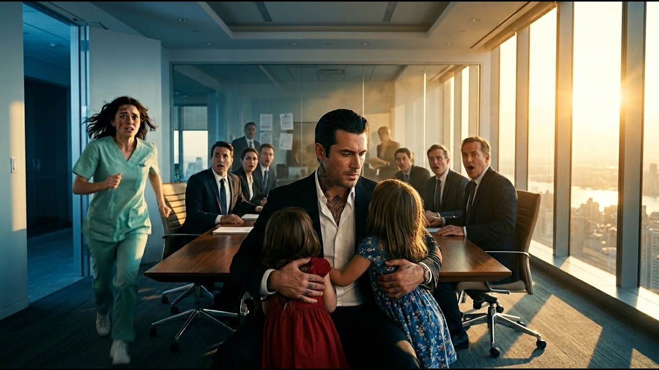 Os gêmeos da empregada correram ao chefe da máfia: «Você é meu pai!» — todos ficaram chocados.