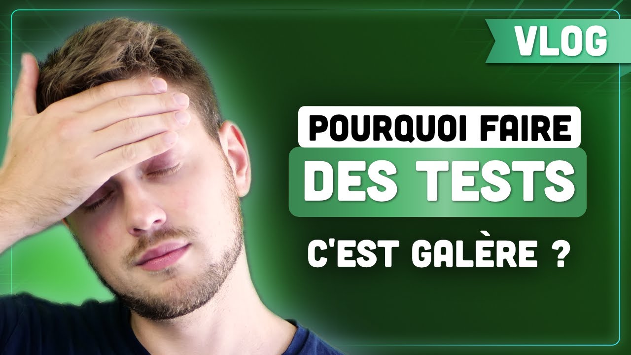 Les tests unitaires, tout le monde en parle, personne n'en fait.