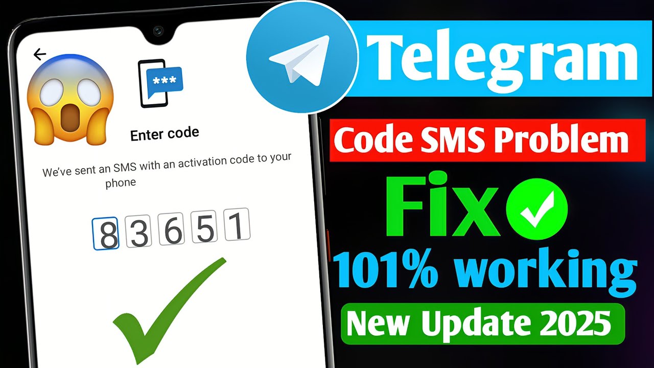 How To Fix Telegram Code SMS Problem (2025) | Fix Telegram Not Sending Code | OTP Not Received Solve