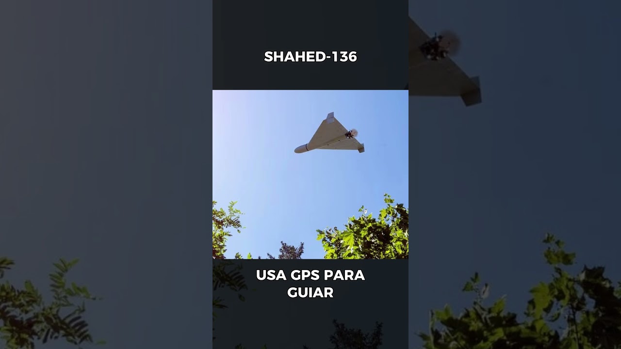 SHAHED-136 | O Drone Iraniano de 20 Mil D&oacute;lares que os EUA Copiaram e Usaram Contra o Ir&atilde; #shorts