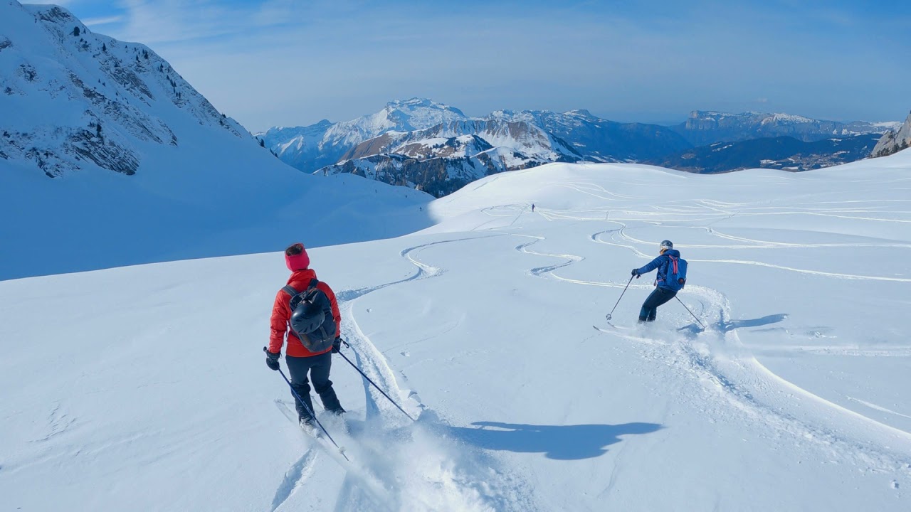 Ski de rando  POINTE DE LA MANDALLAZ