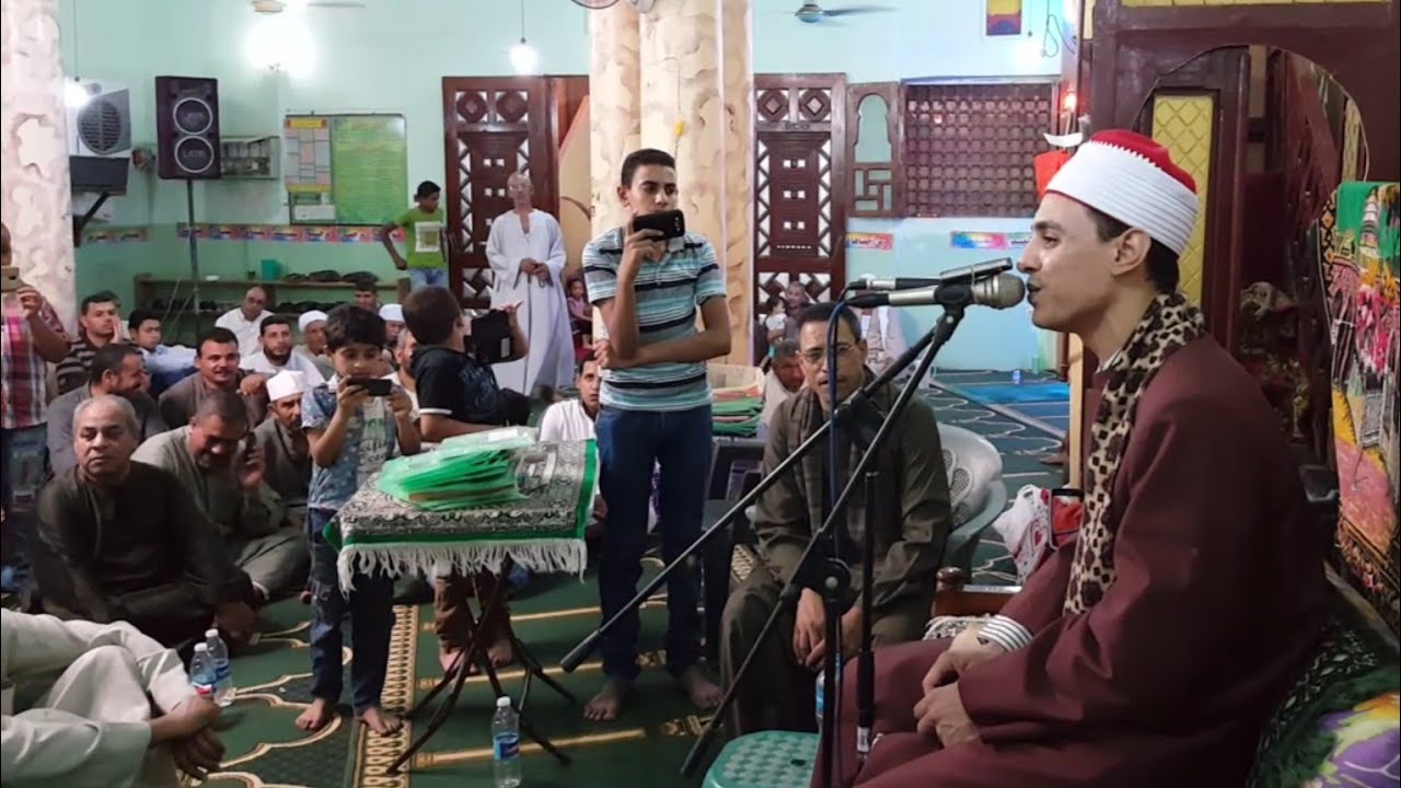 إبتهالات الشيخ محمد السوهاجي في حفل تكريم حفظة القرآن الكريم بمسجد الشيخ عمار بقرية إدفا بسوهاج