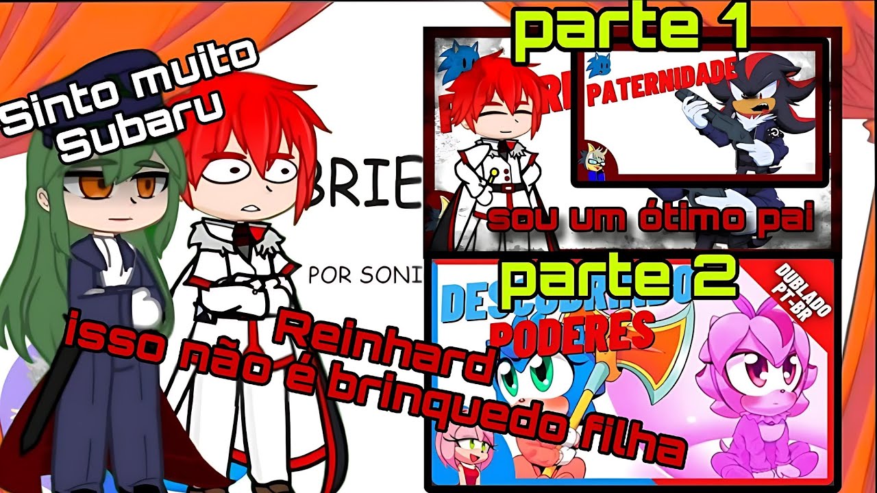 Re:Zero React [Sonic Comic] Descobrindo Poderes (Dublado) AS